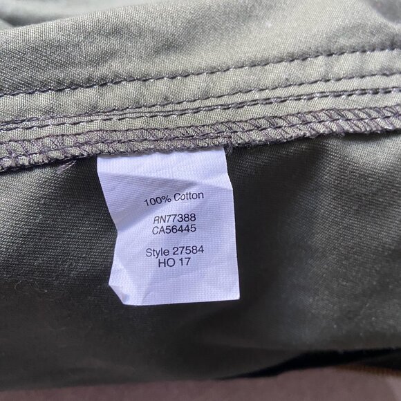 EUC J. Crew Black Utility Field Jacket | Classic Cotton with Gold Hardware Sz S - Picture 8 of 9